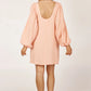 Sara Mini Dress | Peach