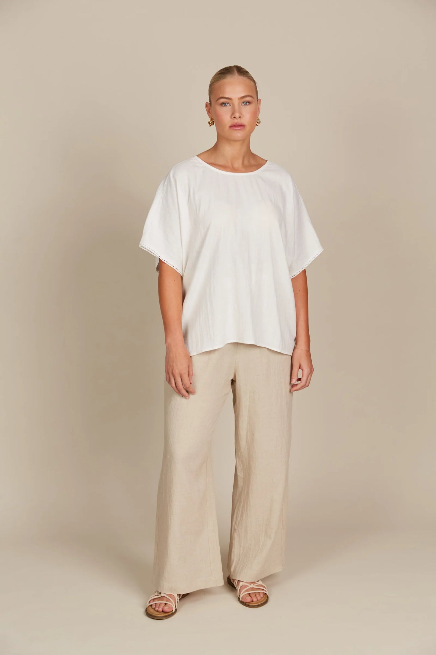 Amelle Relaxed Top | Lotus