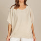 Amelle Relaxed Top | Canvas