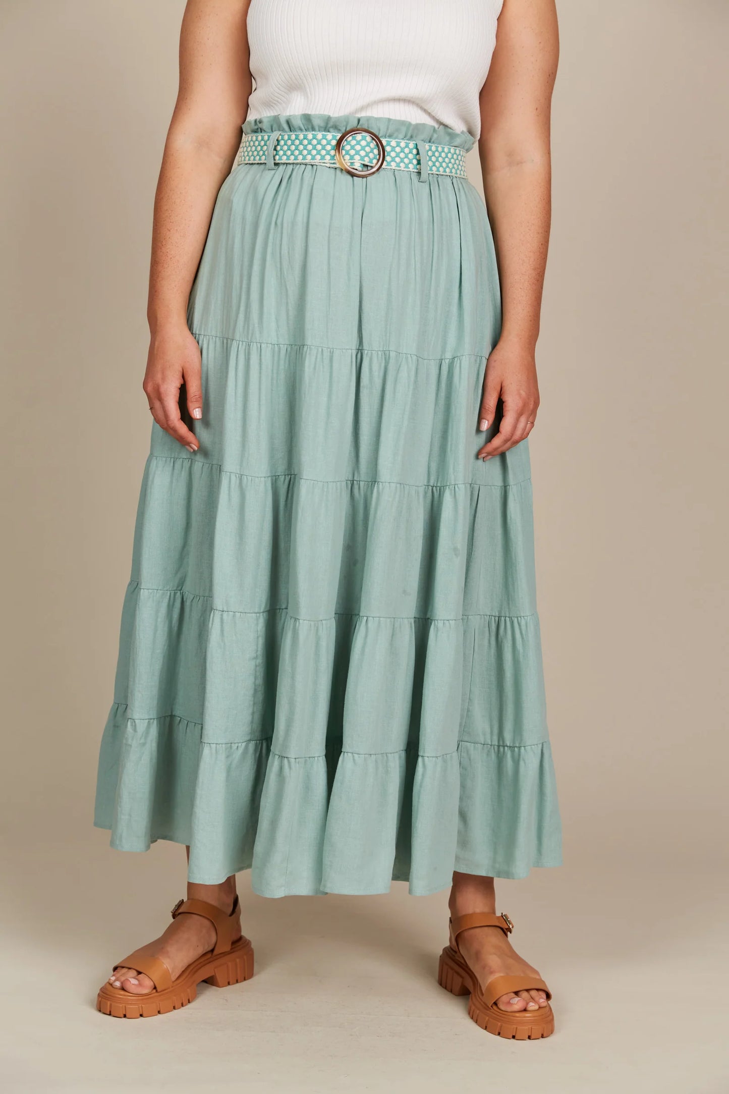 Amelle Skirt | Seafoam