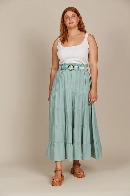 Amelle Skirt | Seafoam