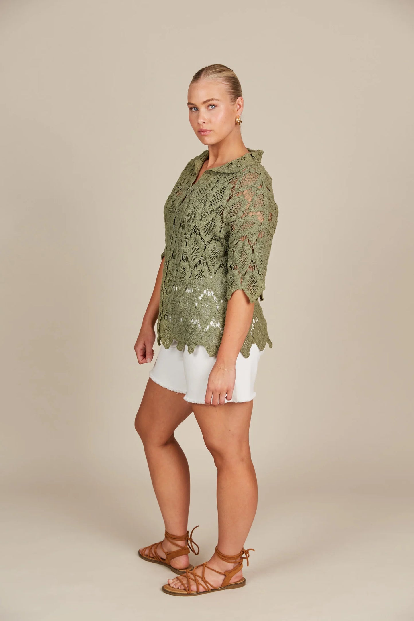 Giselle Shirt | Olive