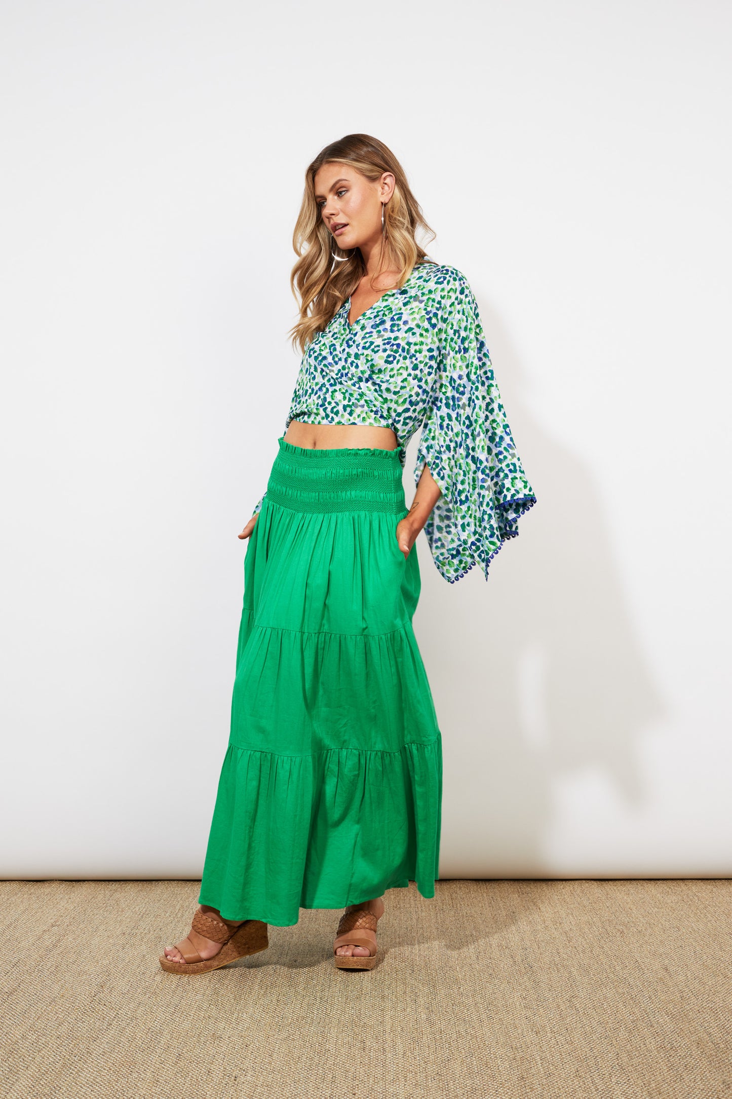 Tanna Maxi Skirt | Paradise