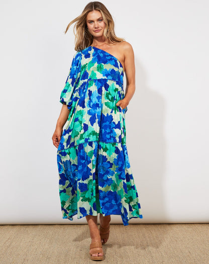 Cayman One Shoulder Dress | Bermuda