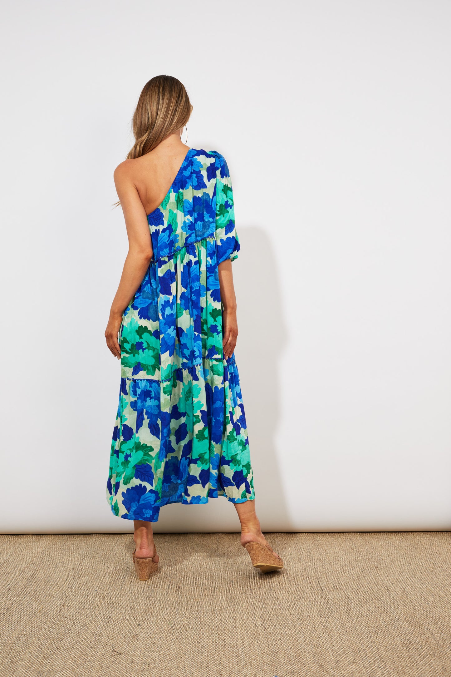 Cayman One Shoulder Dress | Bermuda