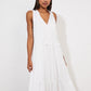 Barbados Tiered Maxi | Coconut