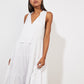 Barbados Tiered Maxi | Coconut