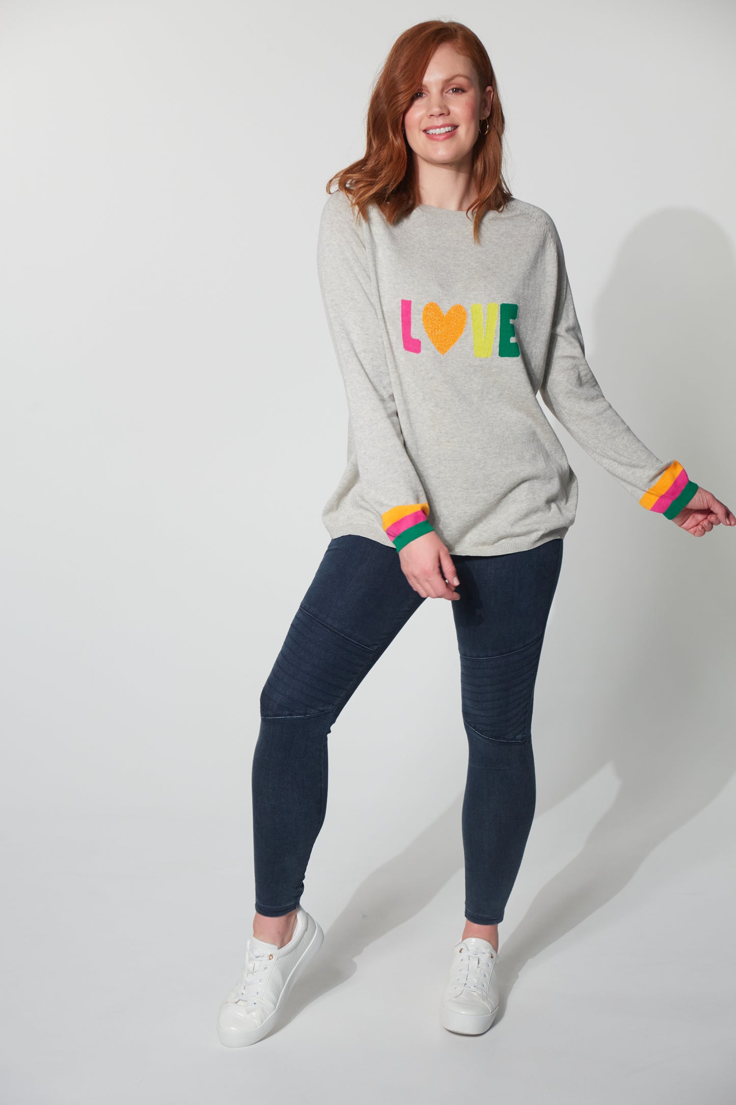 Boden Love Jumper | Cloud