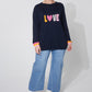 Boden Love Jumper | Midnight Size XS/S