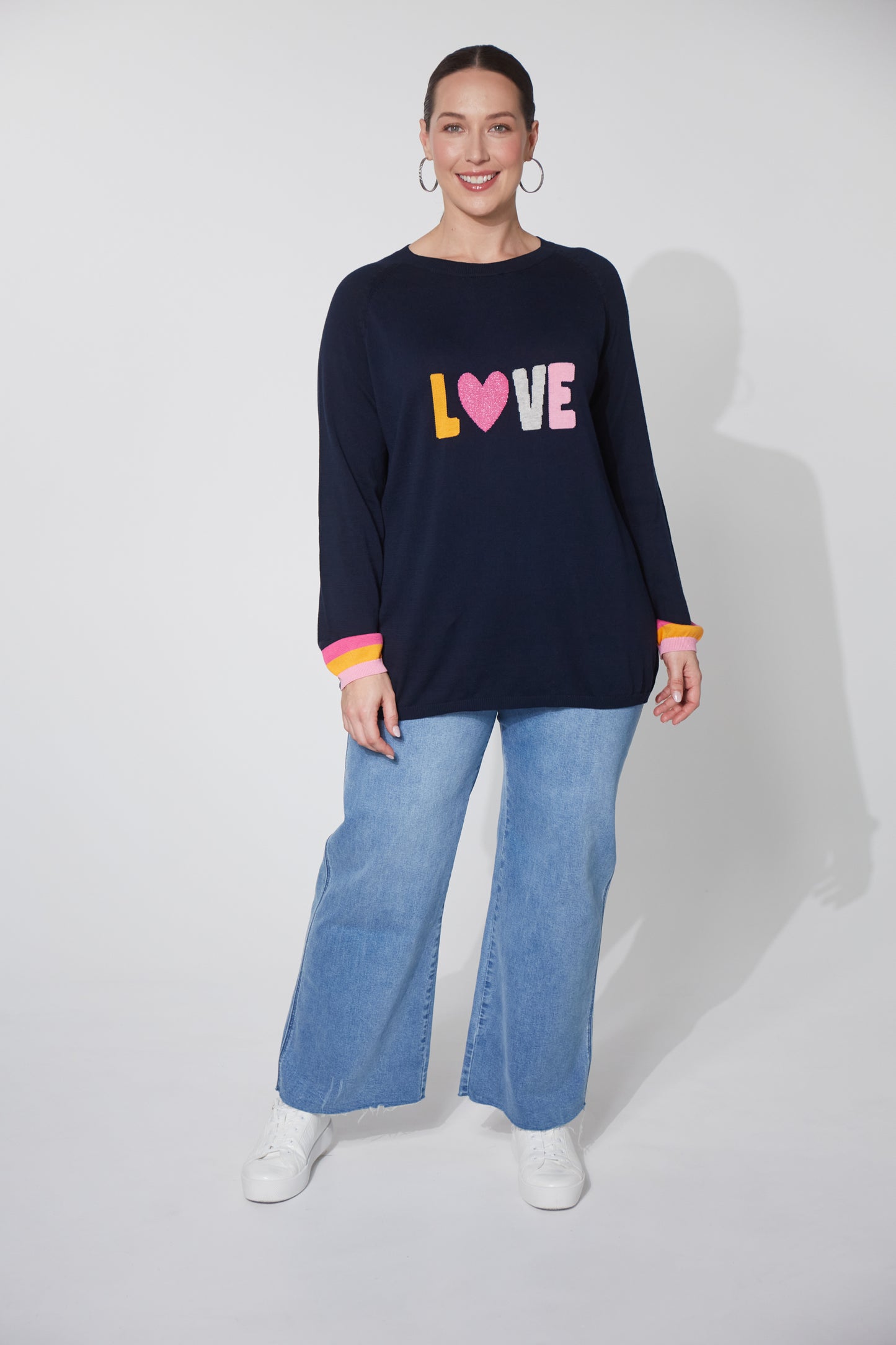 Boden Love Jumper | Midnight Size XS/S