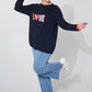 Boden Love Jumper | Midnight Size XS/S