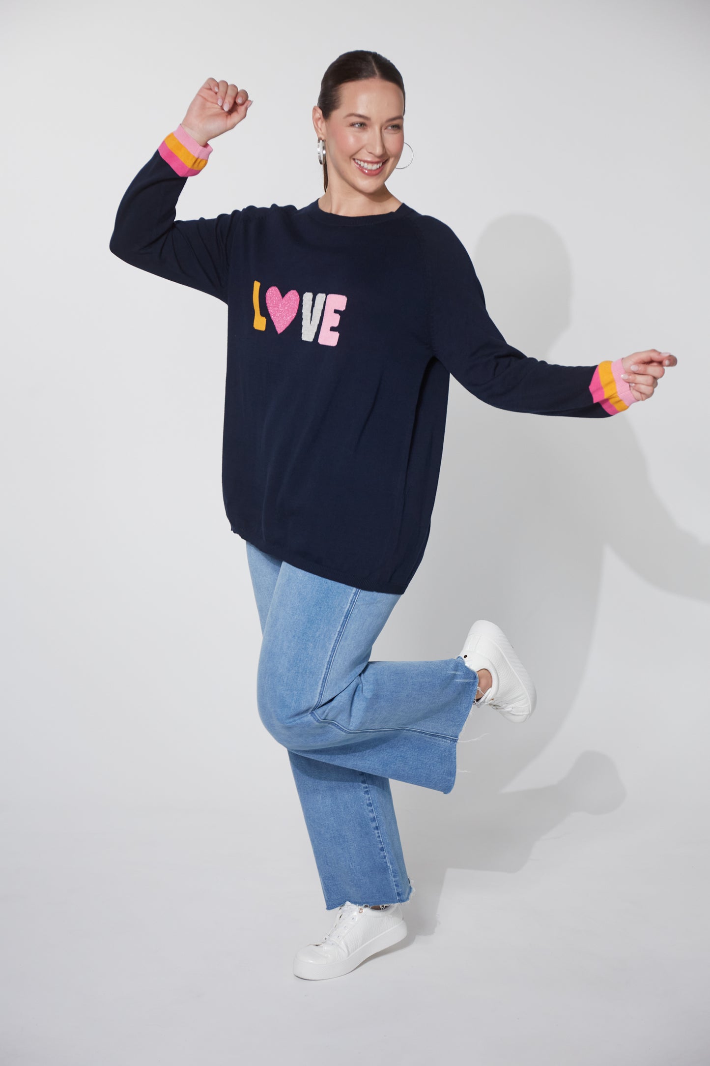 Boden Love Jumper | Midnight Size XS/S