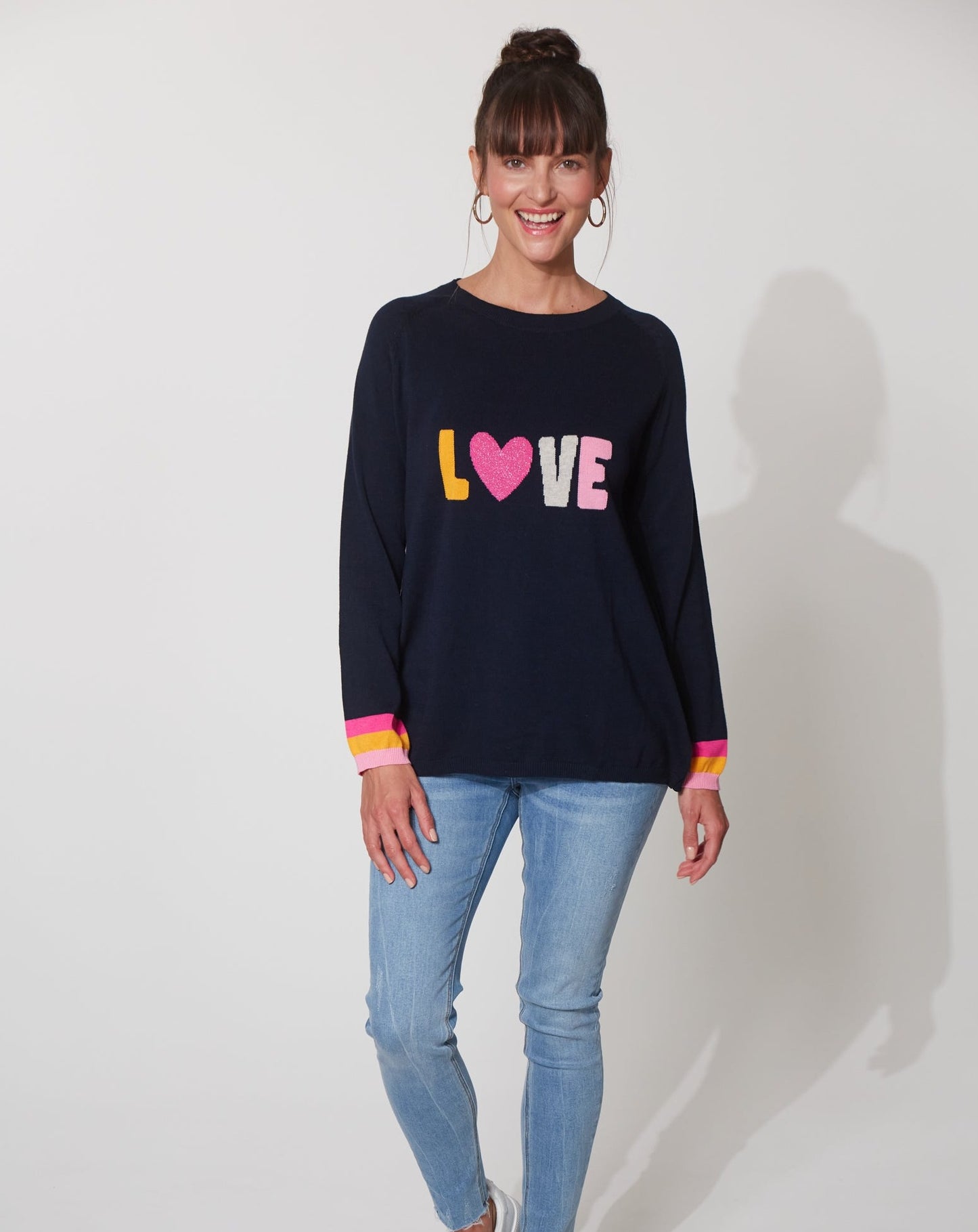 Boden Love Jumper | Midnight Size XS/S