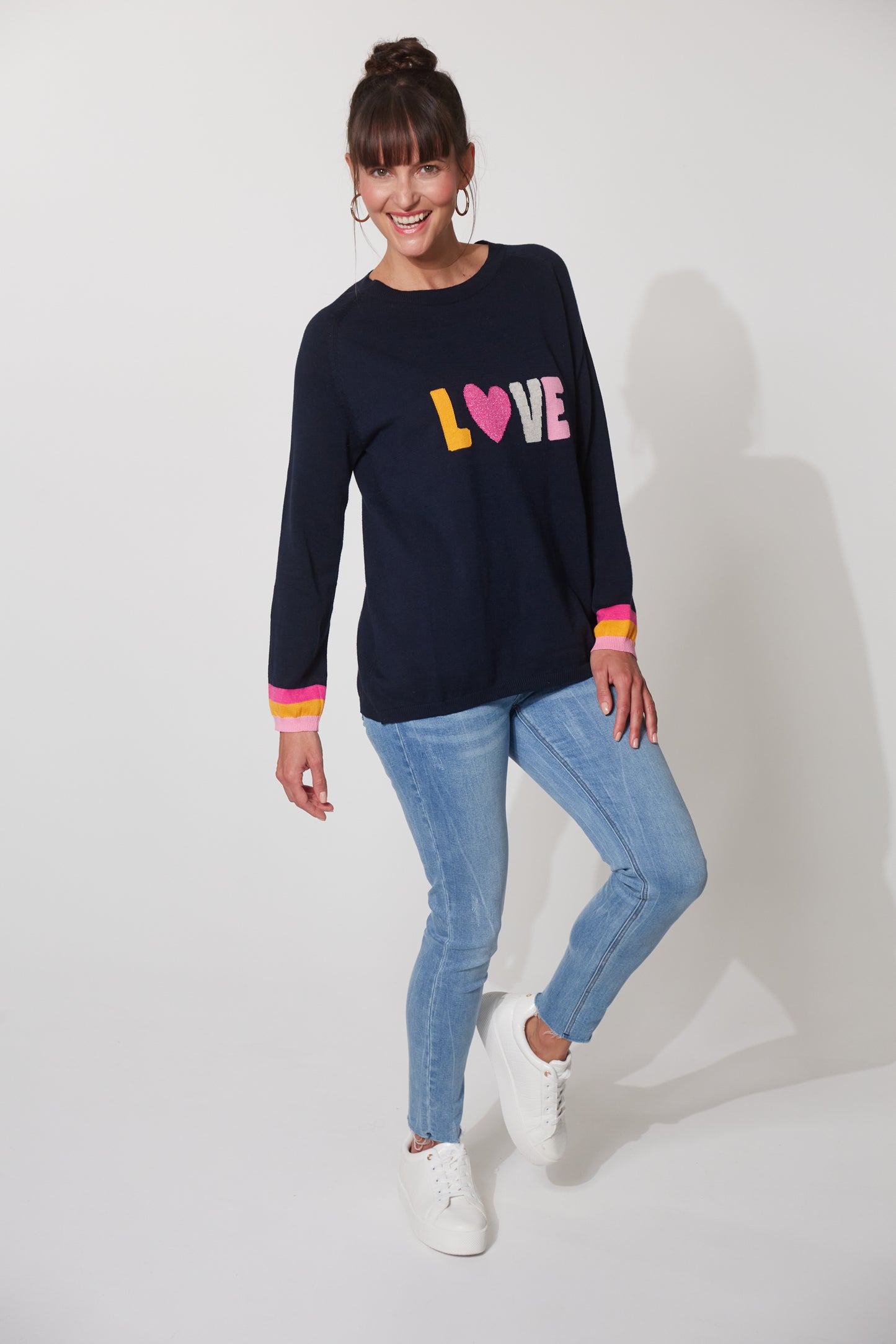 Boden Love Jumper | Midnight Size XS/S