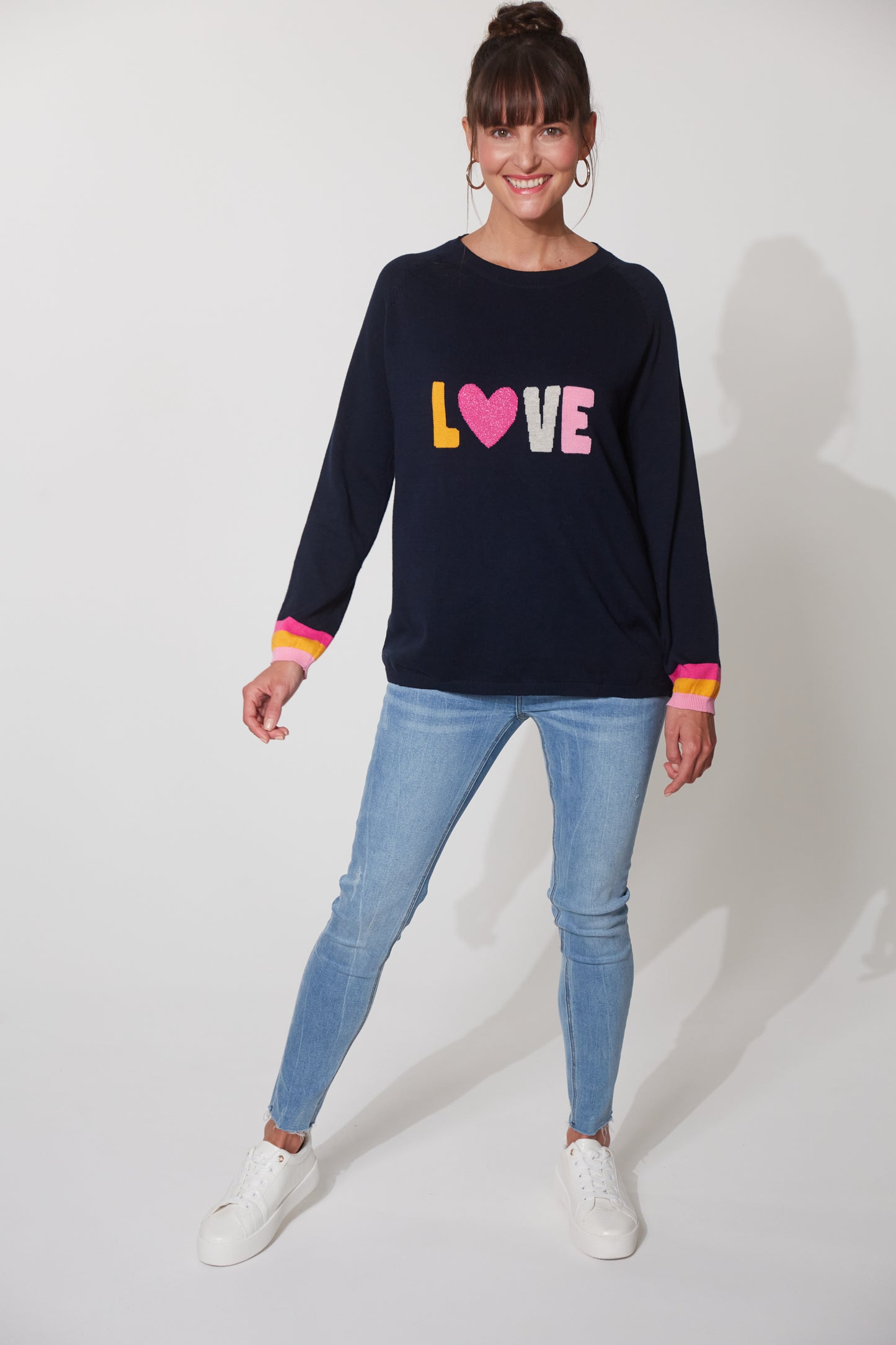 Boden Love Jumper | Midnight Size XS/S