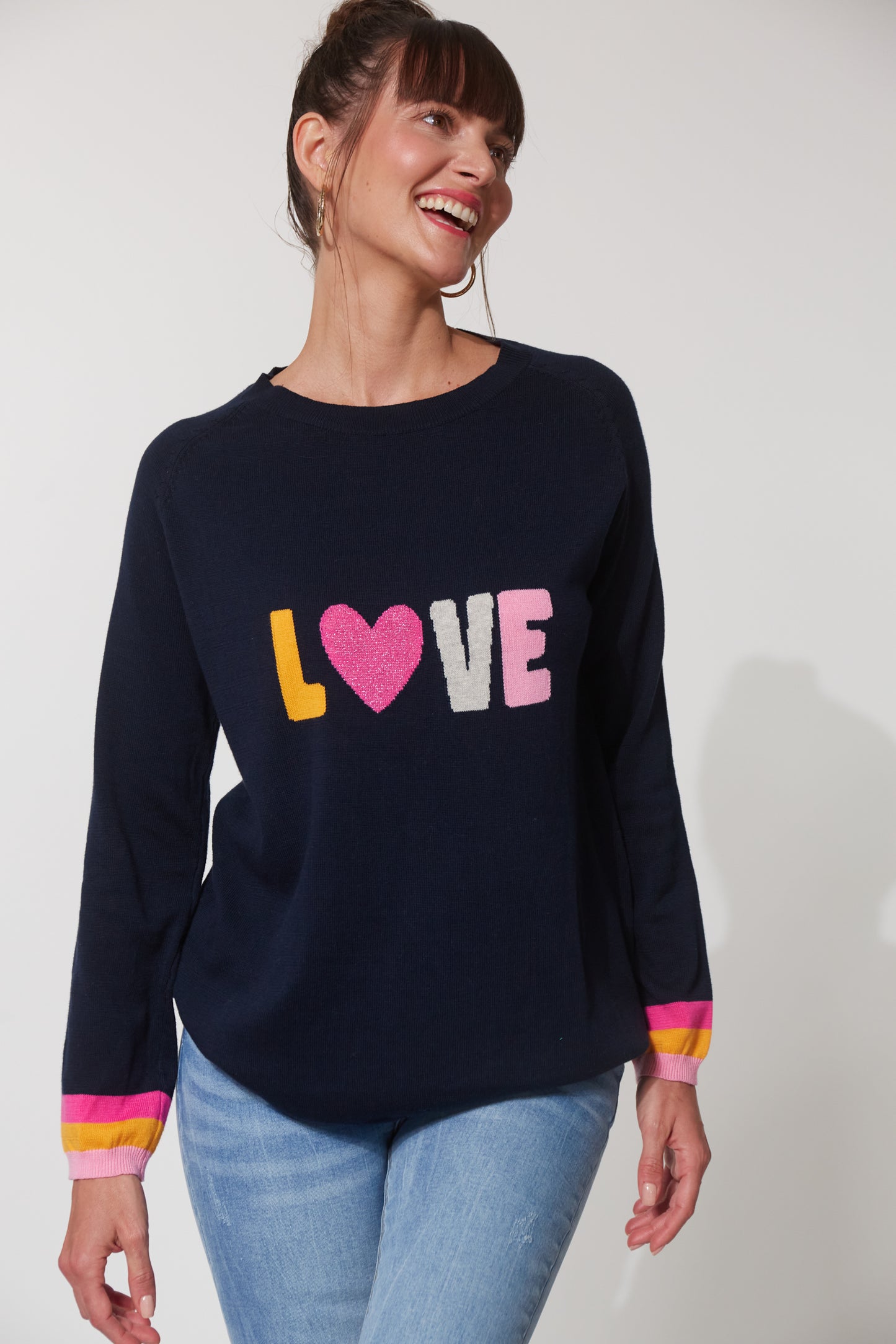 Boden Love Jumper | Midnight Size XS/S