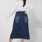 Dalton Denim Skirt | Indigo