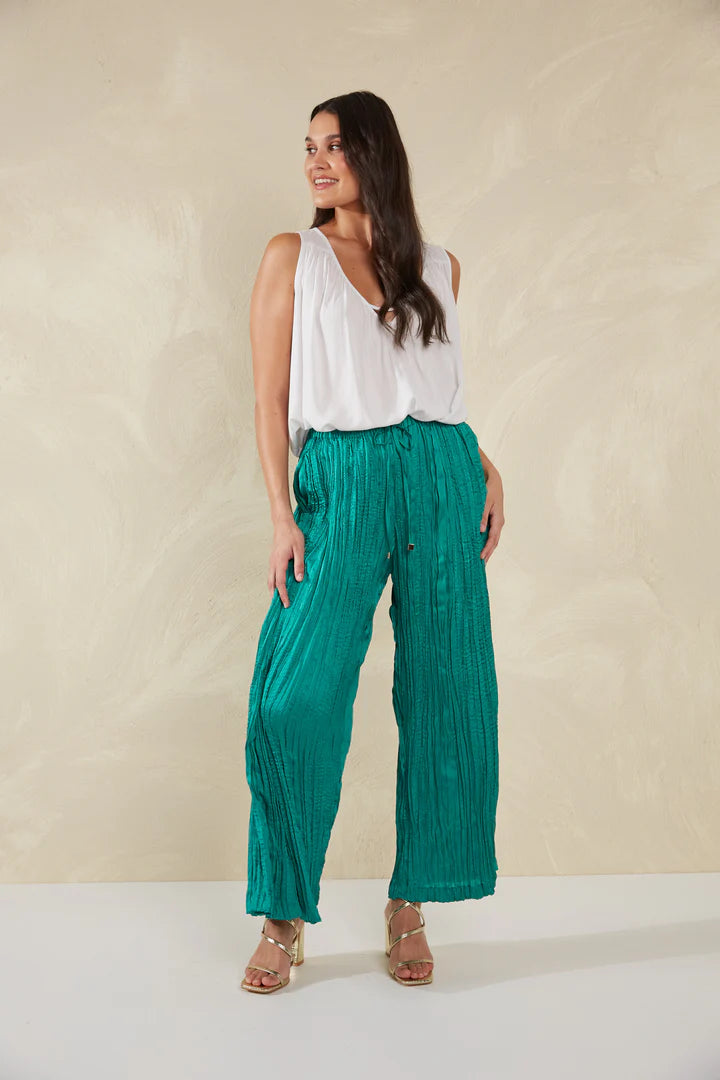 Verona Pant | Aqua