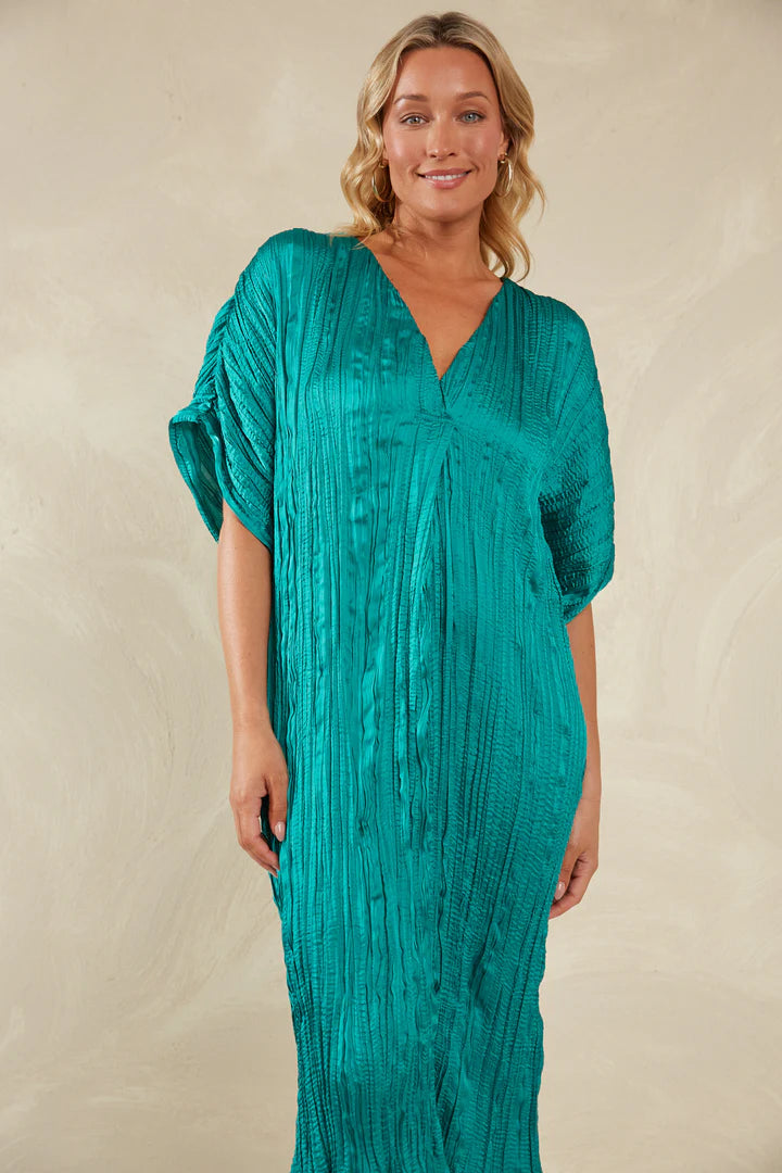 Verona Dress | Aqua