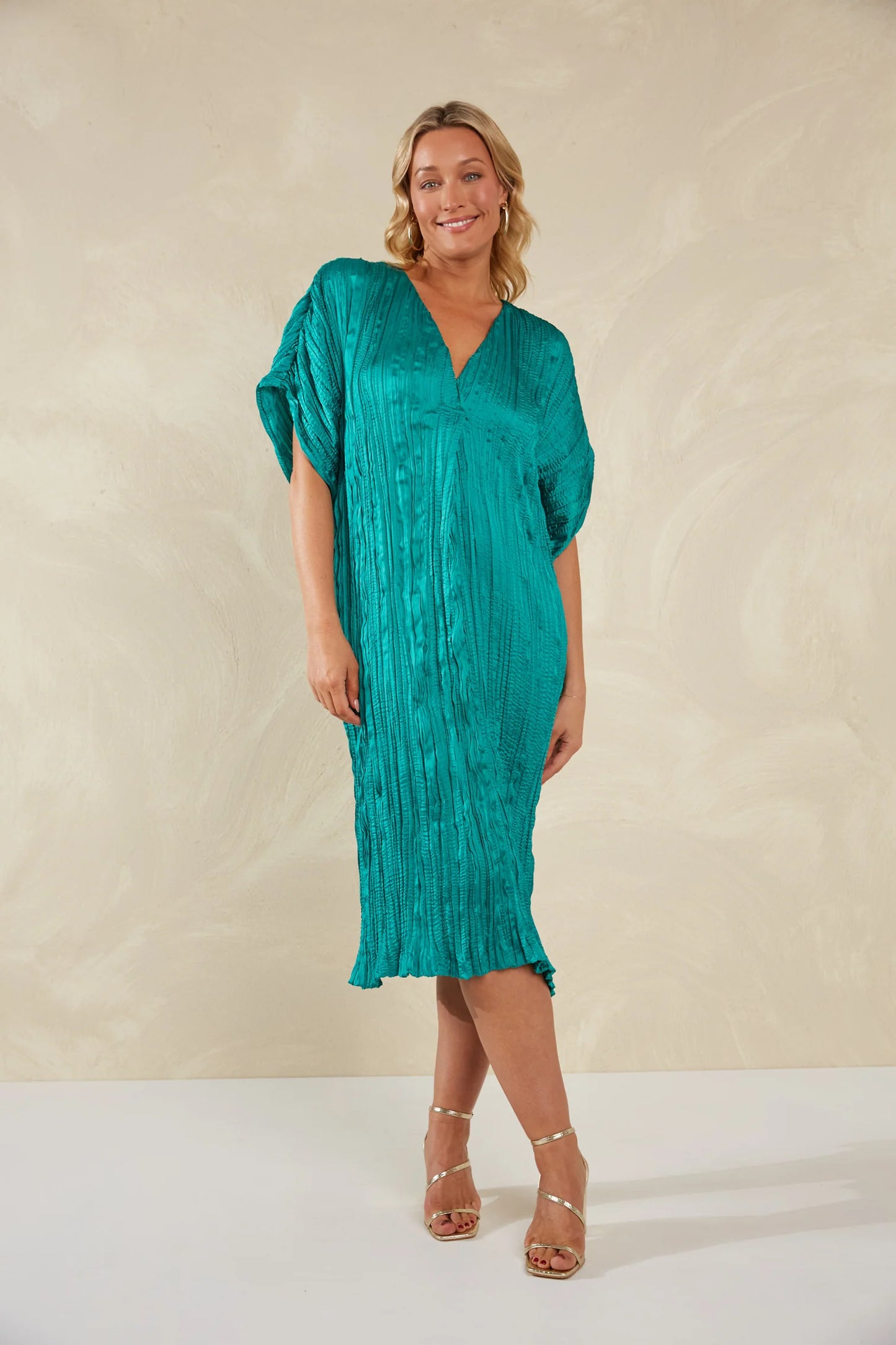 Verona Dress | Aqua