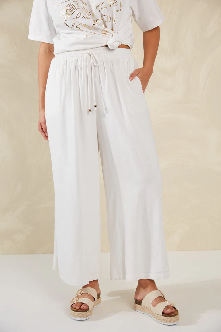 Florence Pant | Bianco