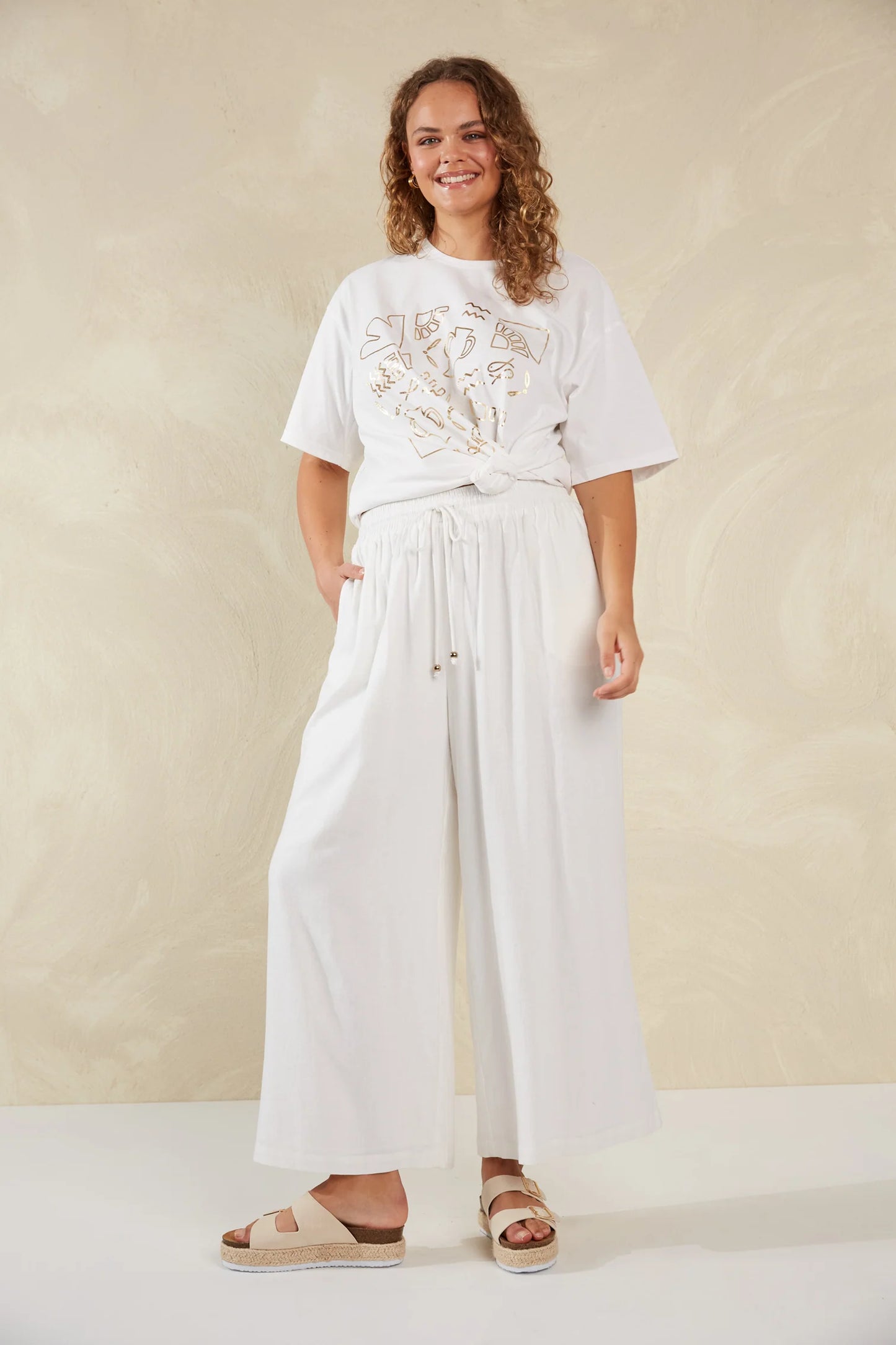 Florence Pant | Bianco