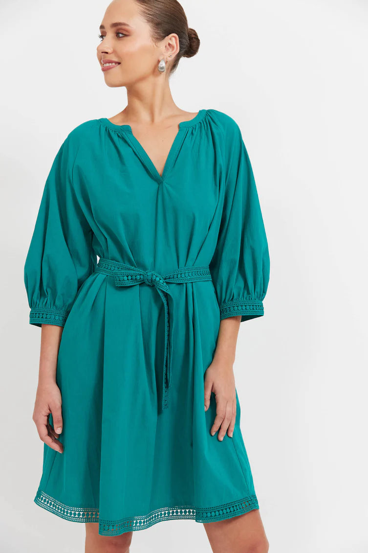 Santos Dress | Teal