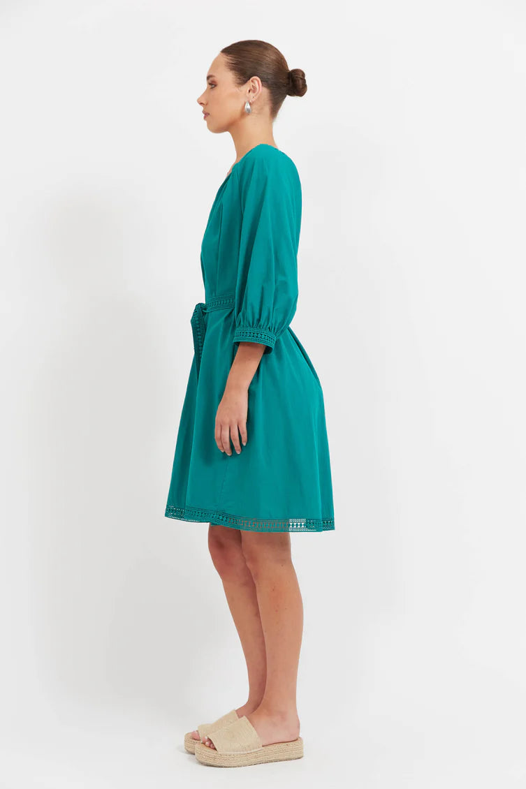 Santos Dress | Teal