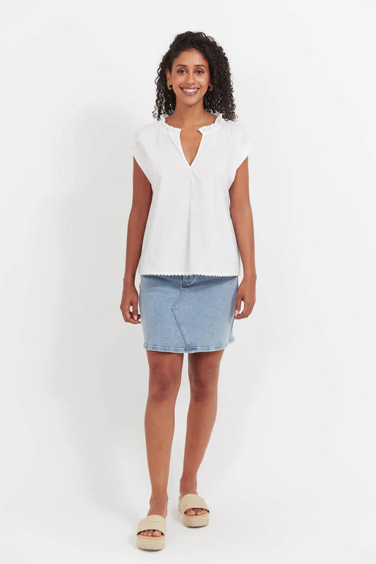 Brasilia Top | White