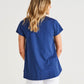 Teagan Swing Tee | Navy