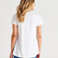 Tegan Swing Tee | White