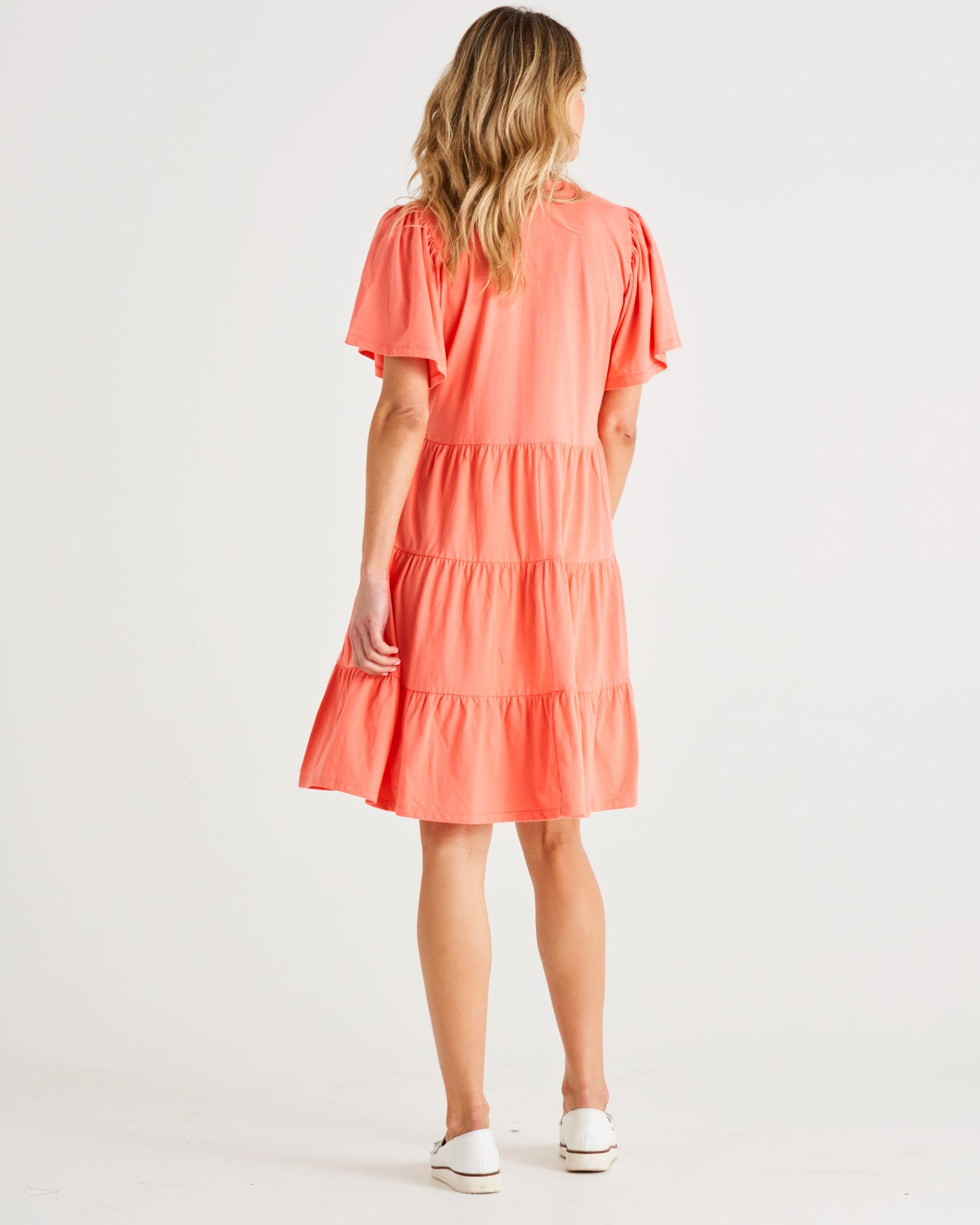 Cressida Dress | Coral