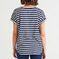 Hailey Short Sleeve Tee | Blue Stripe