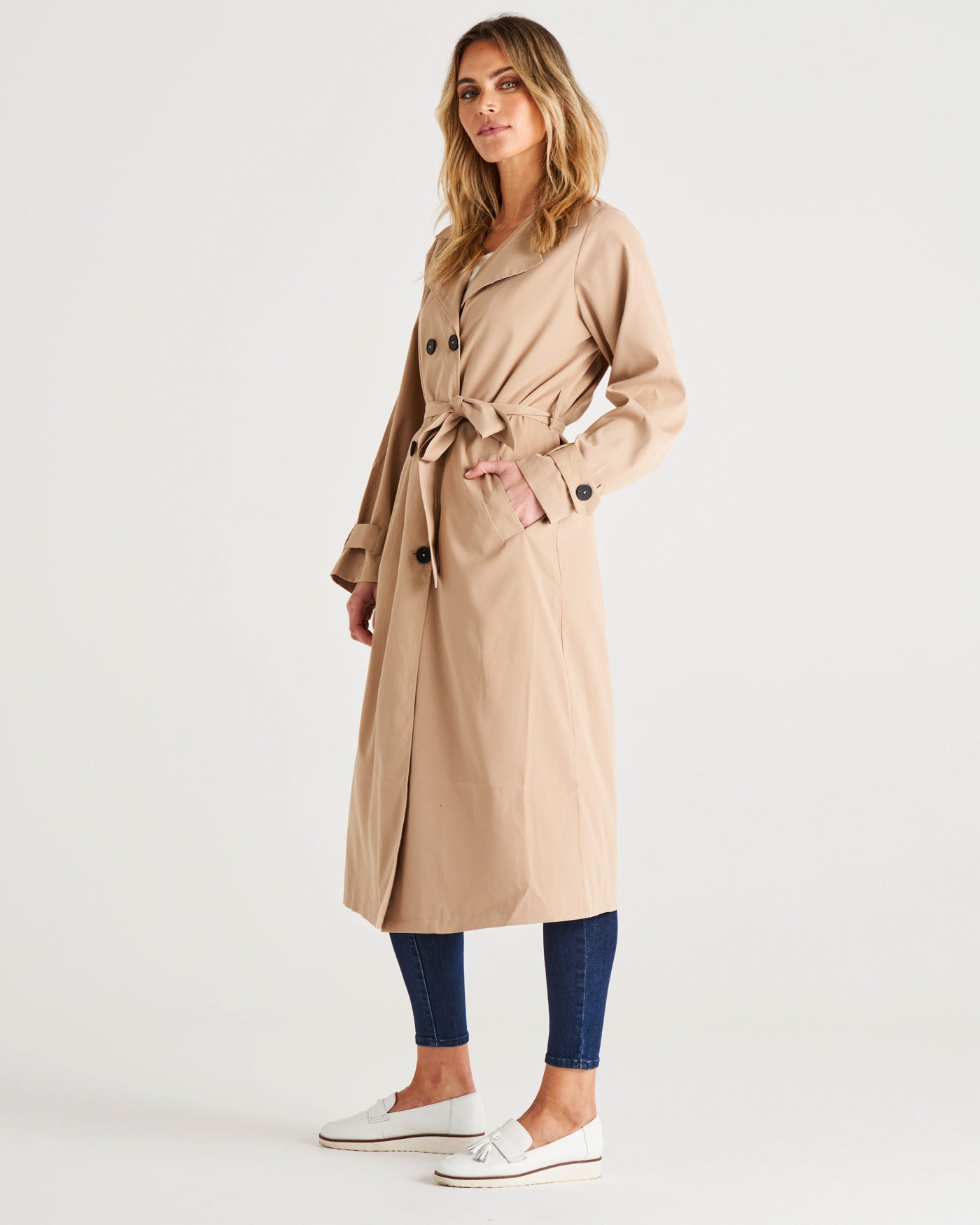 Zimmer Trench Coat | Sand