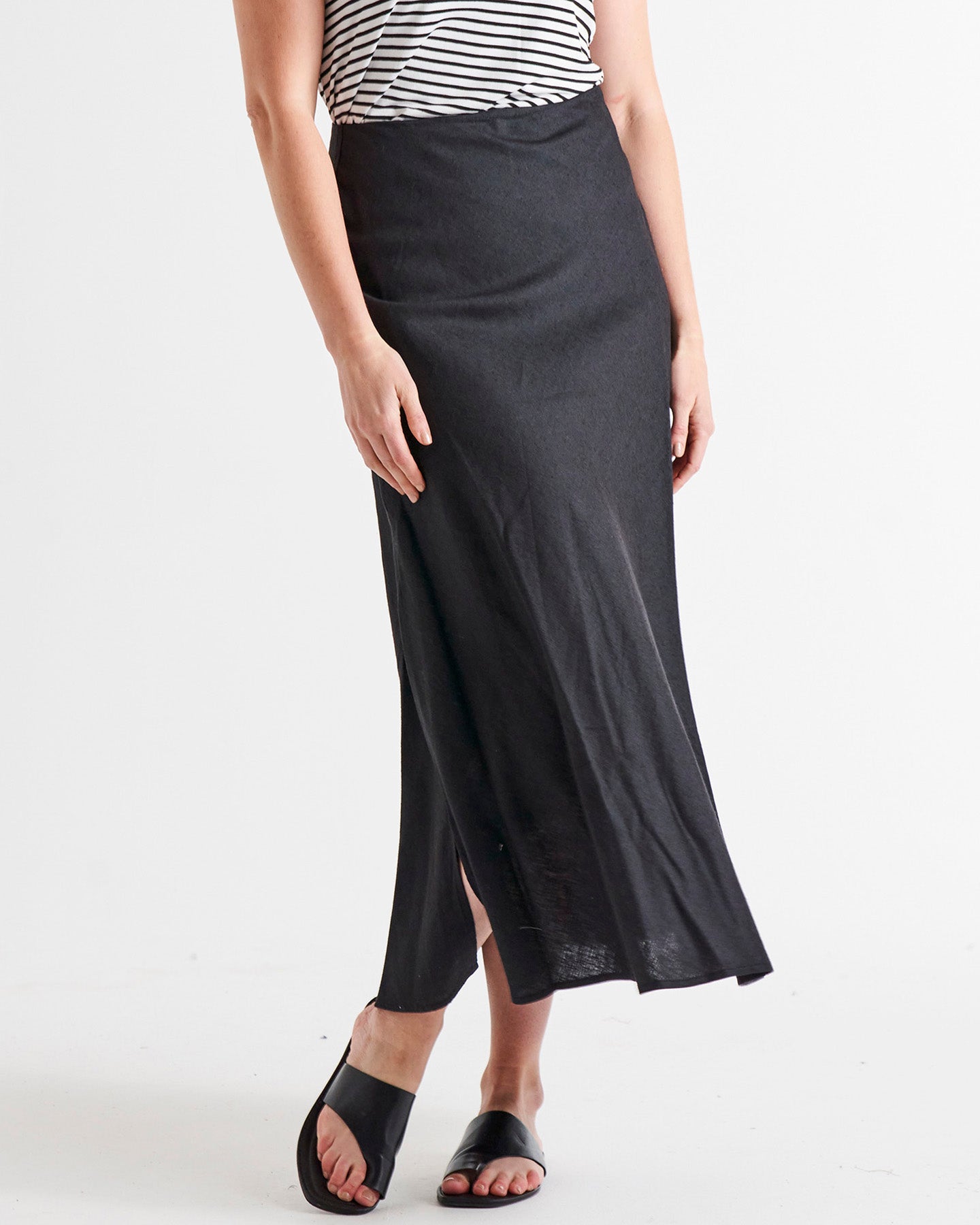 Saffron Skirt | Coal