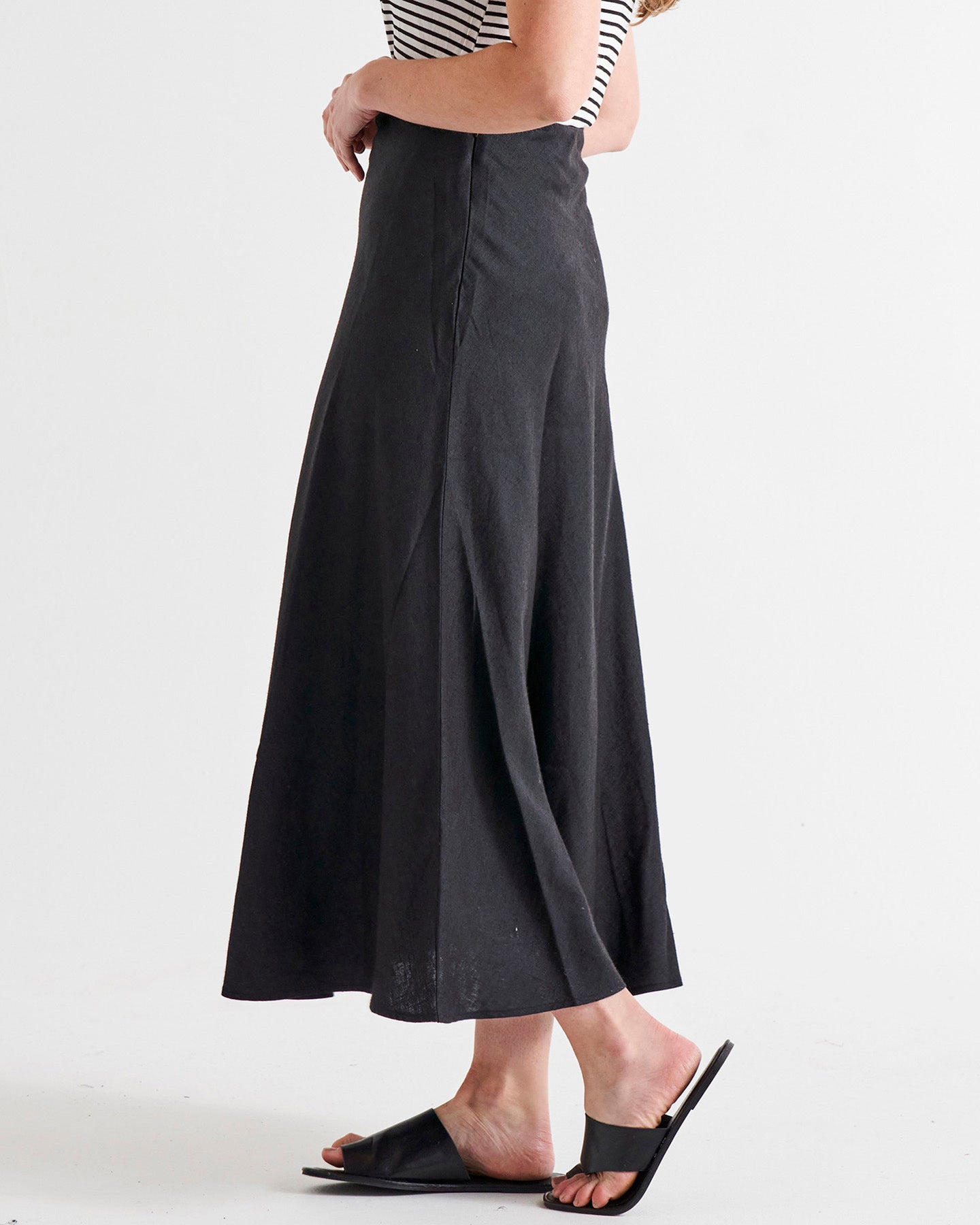 Saffron Skirt | Coal