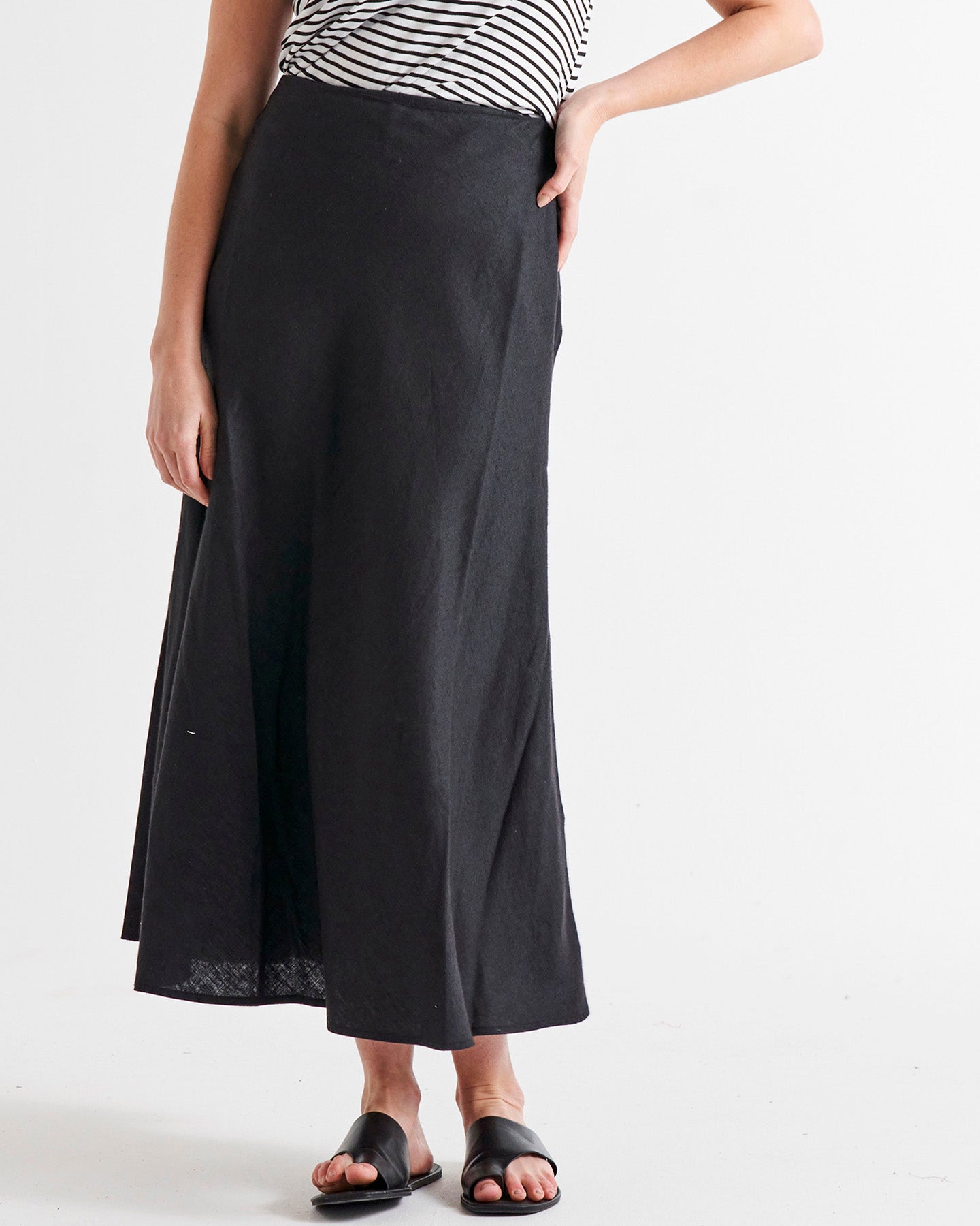 Saffron Skirt | Coal