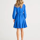 Jada Dress | Iris Blue