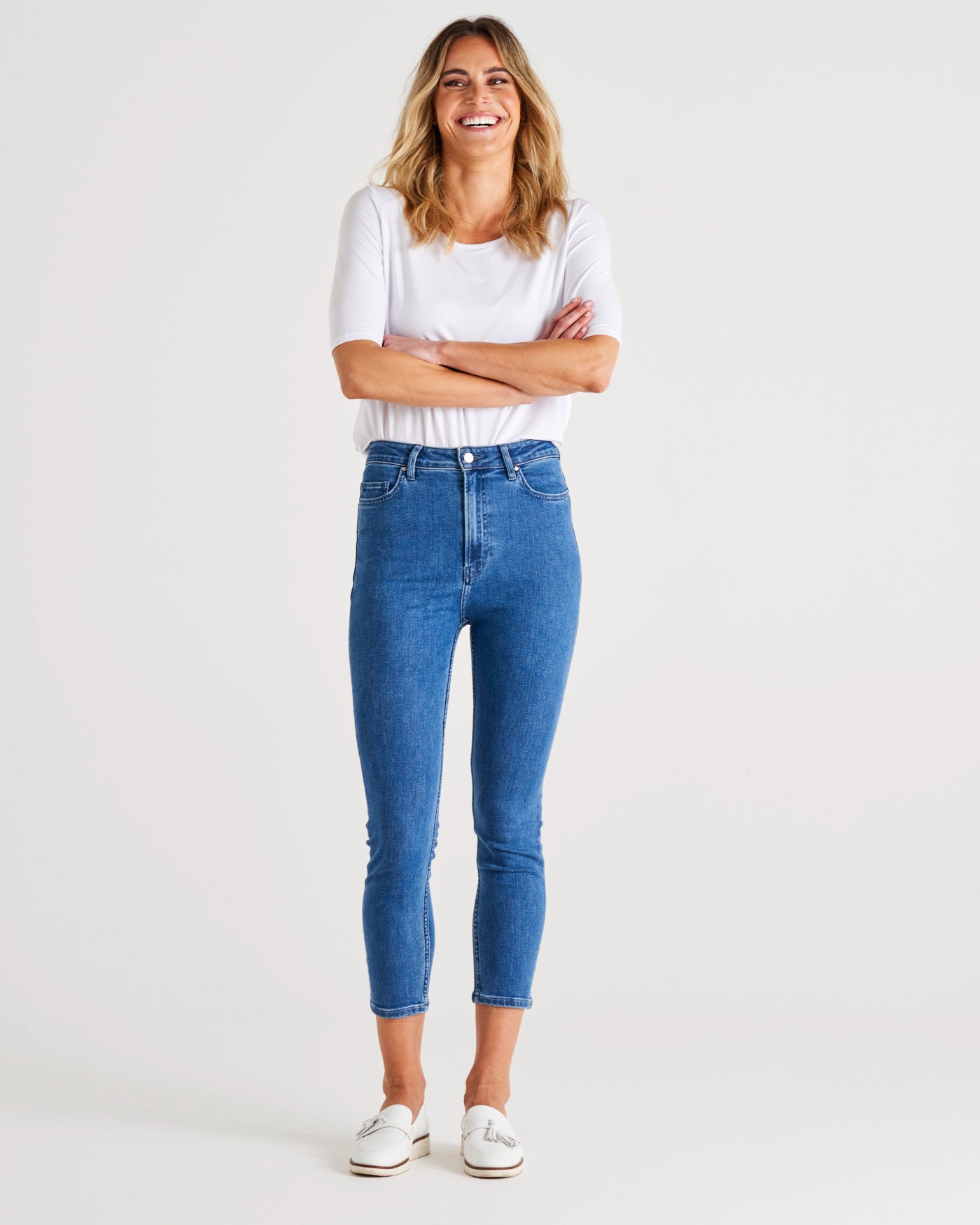Betty Essential Jeans | Vintage Blue