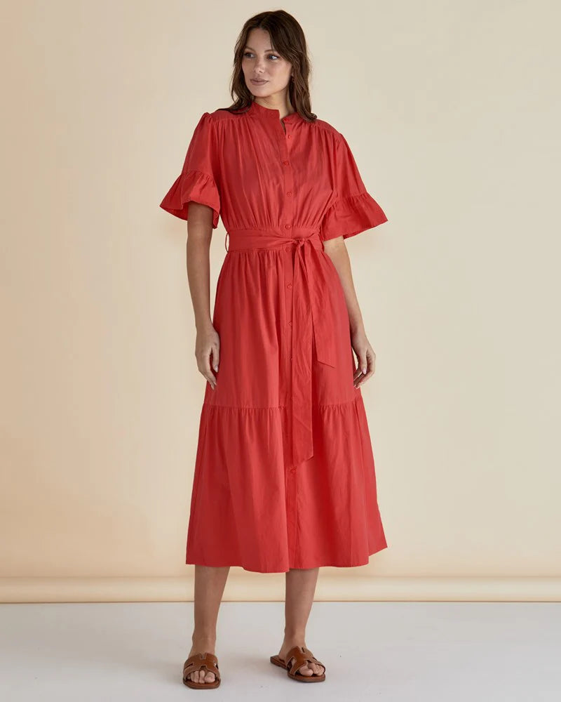 Jamilla Dress | Red