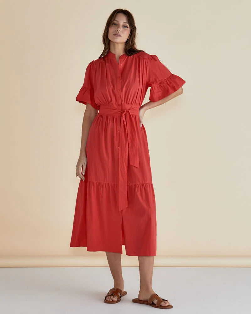 Jamilla Dress | Red