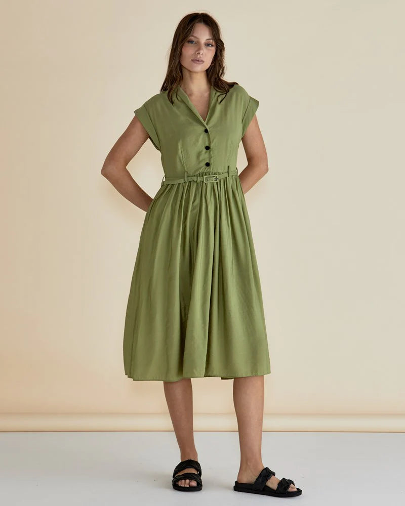 Elianna Dress | Pistachio