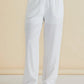 Zaza Relaxed Pant | White