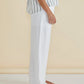 Zaza Relaxed Pant | White