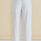 Zaza Relaxed Pant | White