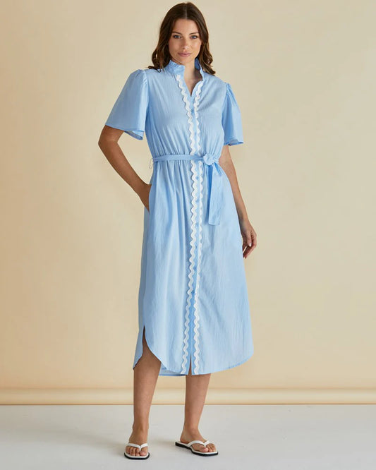 Immie Dress | Blue
