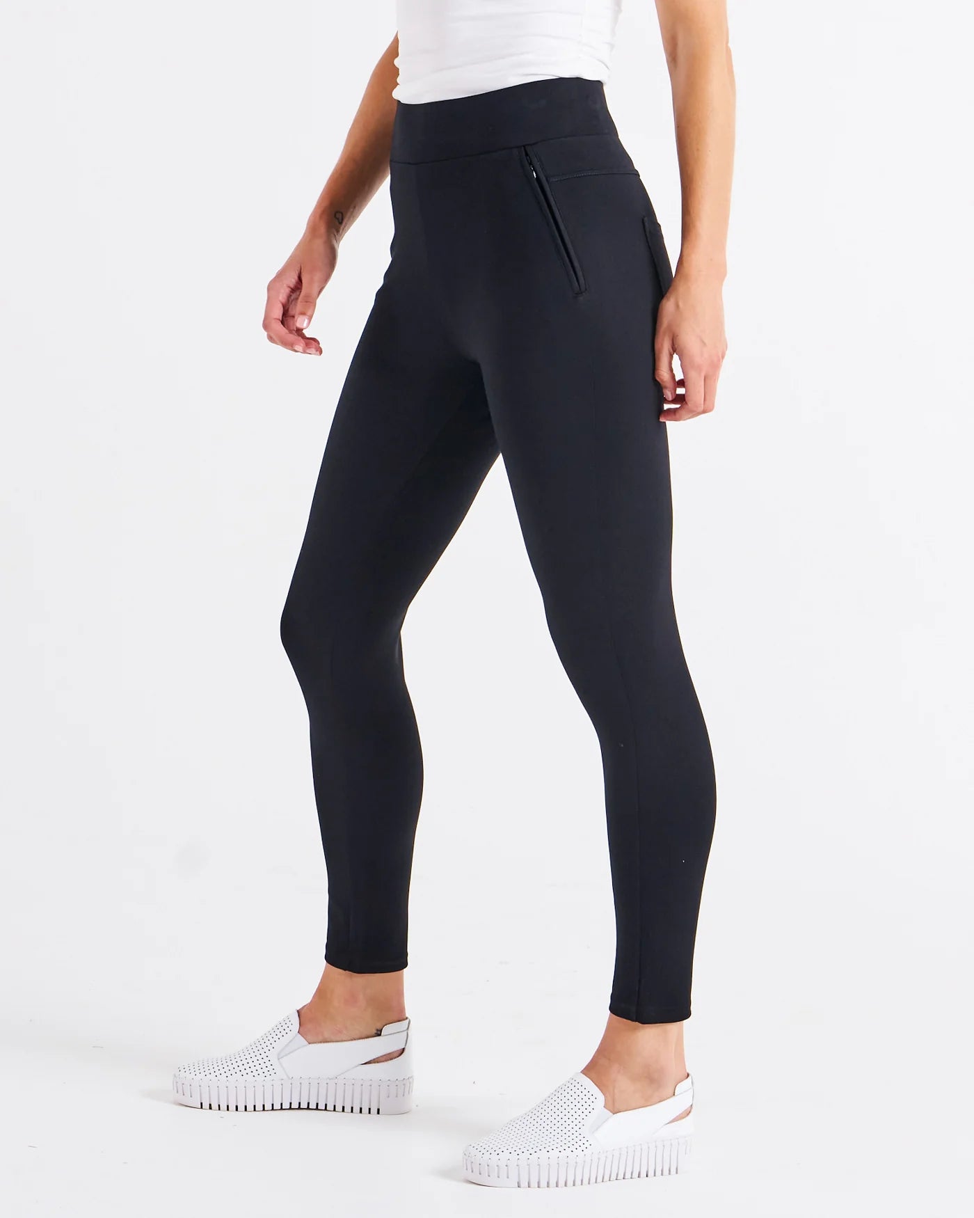 Priscilla Ponte Legging | Black Size 6