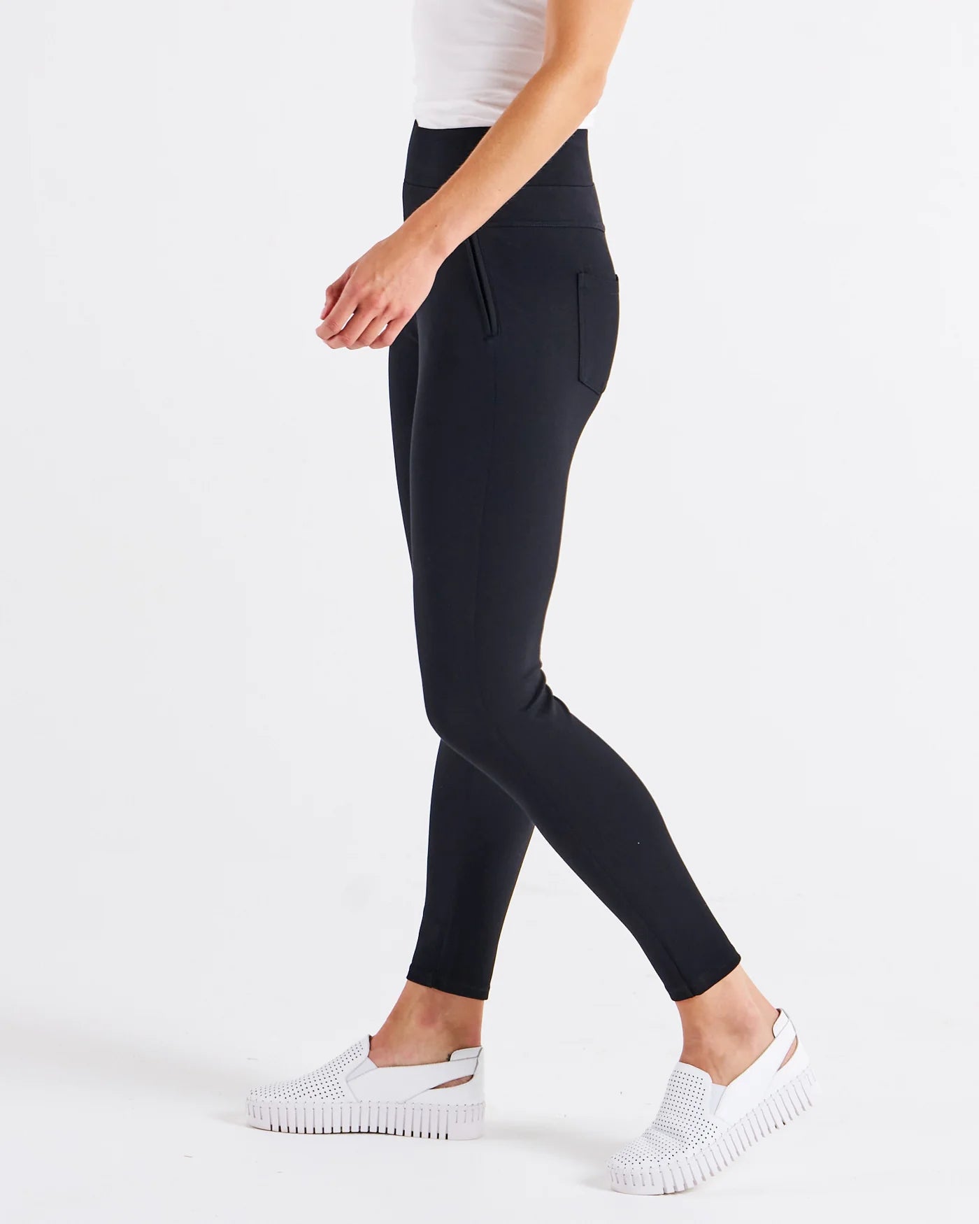 Priscilla Ponte Legging | Black Size 6