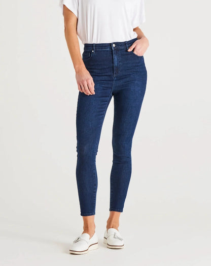 Betty Essential Jeans | Indigo Blue