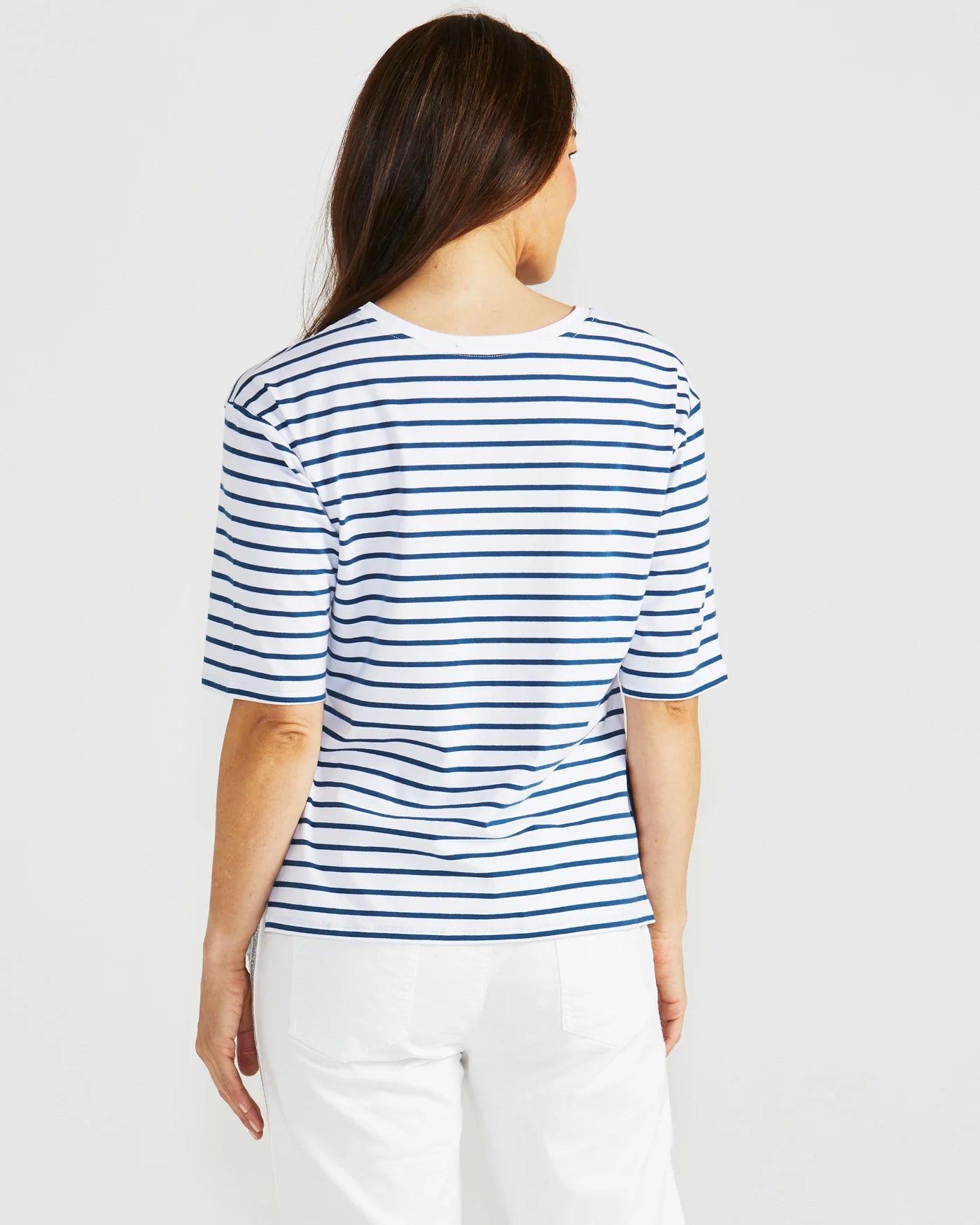 Naomi Tee | Navy Stripe